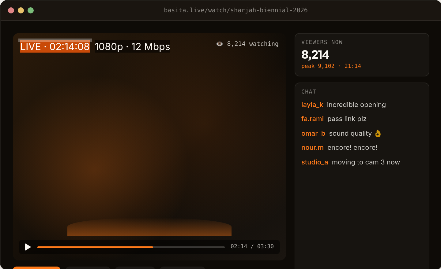 basita.live product mock